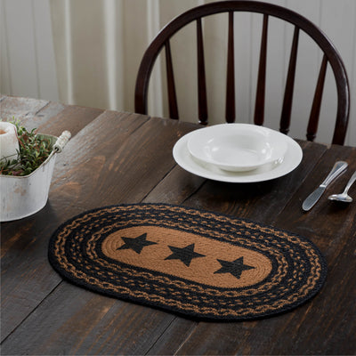 Farmhouse Star Quilted Placemat - Set of 6