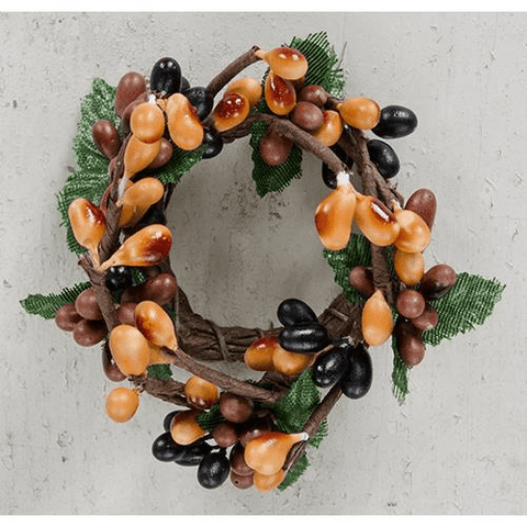 Pip Berry Garland With Stars, Ivory, 40 $23.99 - Rustic Rooster Emporium