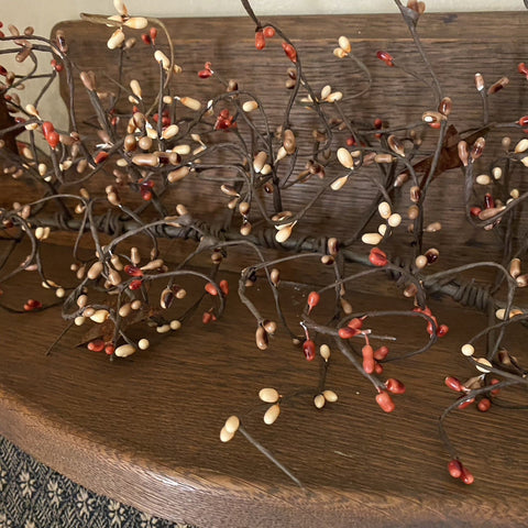 Find the most recent Lighted Pumpkin Spice Pip Berry Garland 4