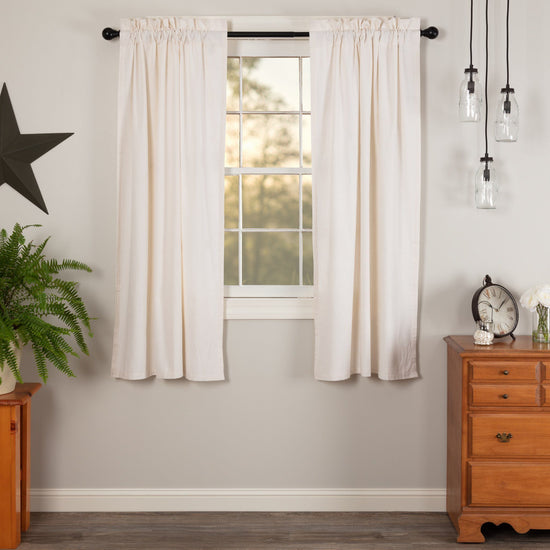 Simple Life Flax Antique White Curtains – Primitive Star Quilt Shop