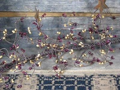 Lighted Colonial Pip Berry and Star Garland - 40 – adeptmind-store-38