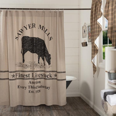 Windmill Shower Curtain - Sawyer Mill - The Village Country Store