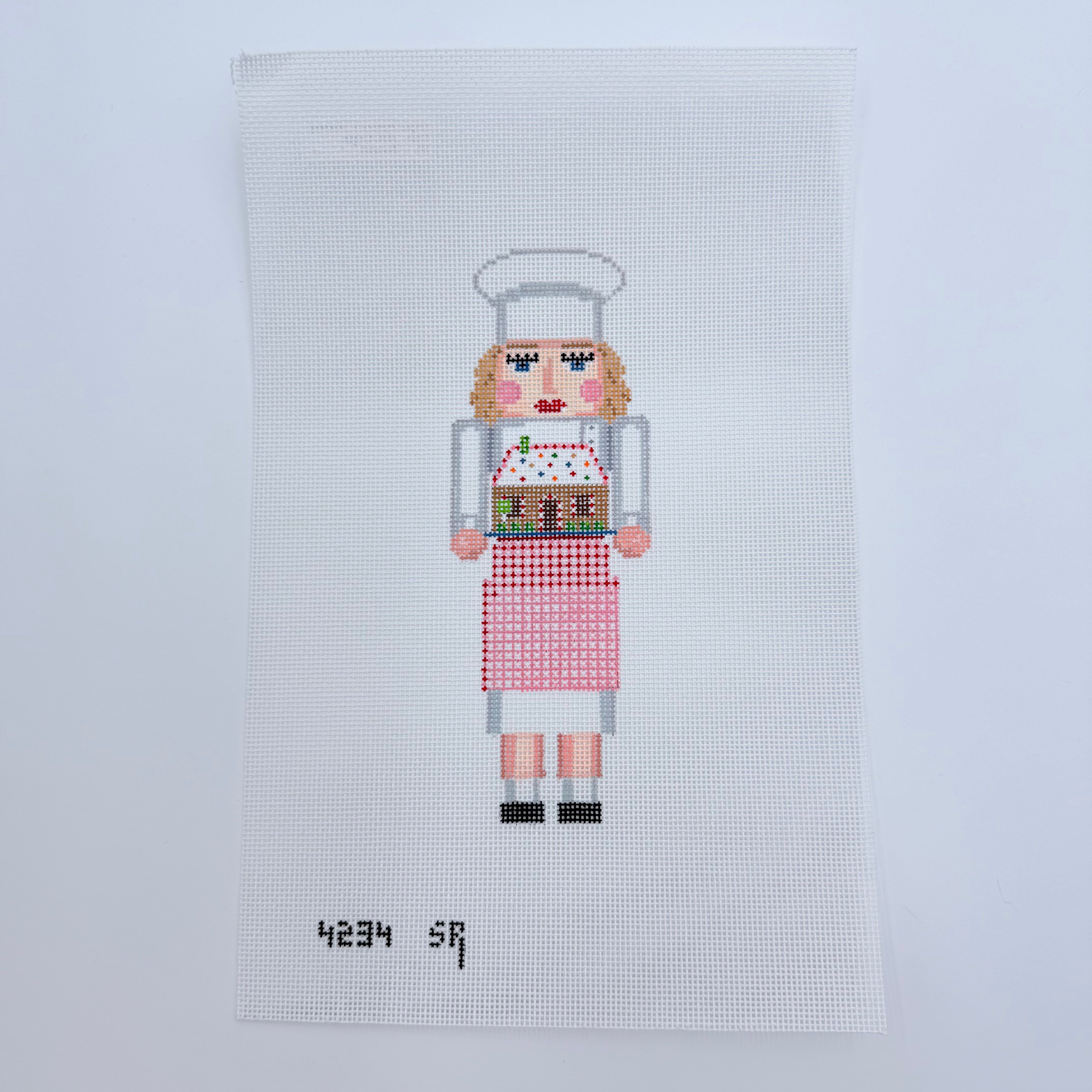 Lady Chef Nutcracker Canvas