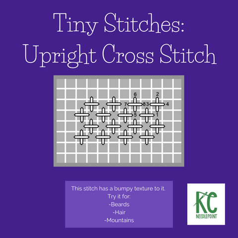 KC Needlepoint Upright Cross Stitch