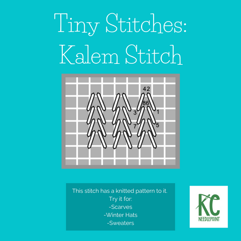 KC Needlepoint Kalem Stitch