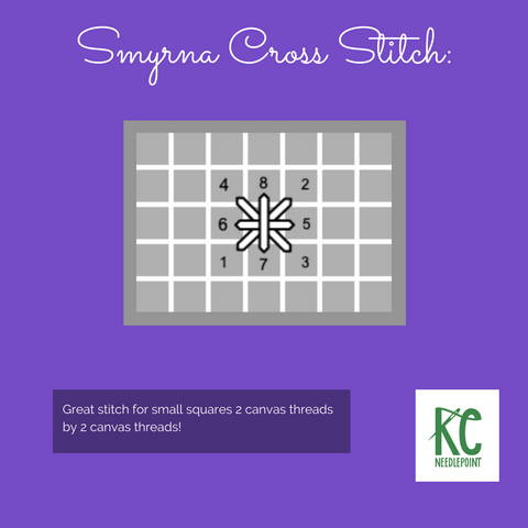 KC Needlepoint Smyrna Cross Stitch