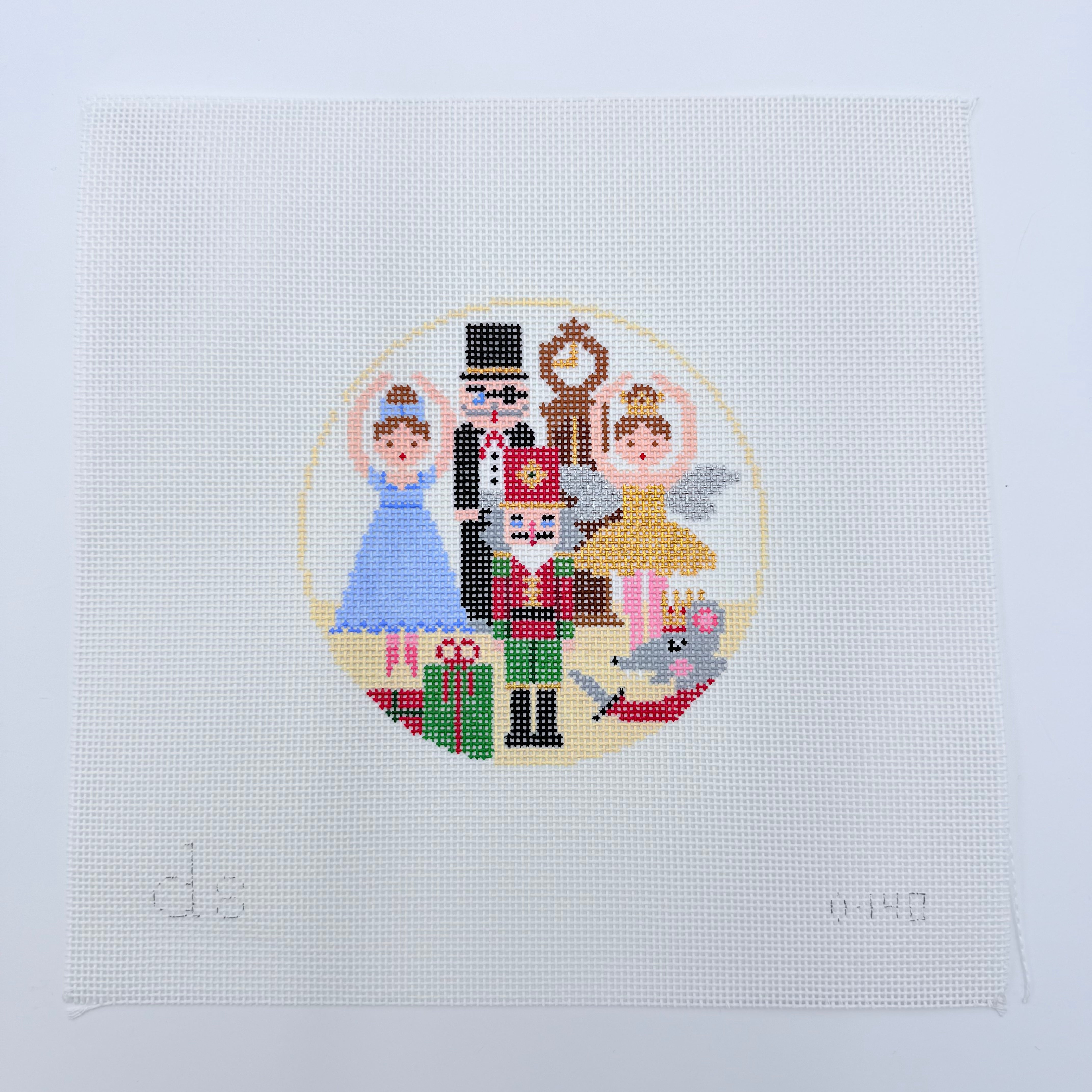 Nutcracker Round Canvas