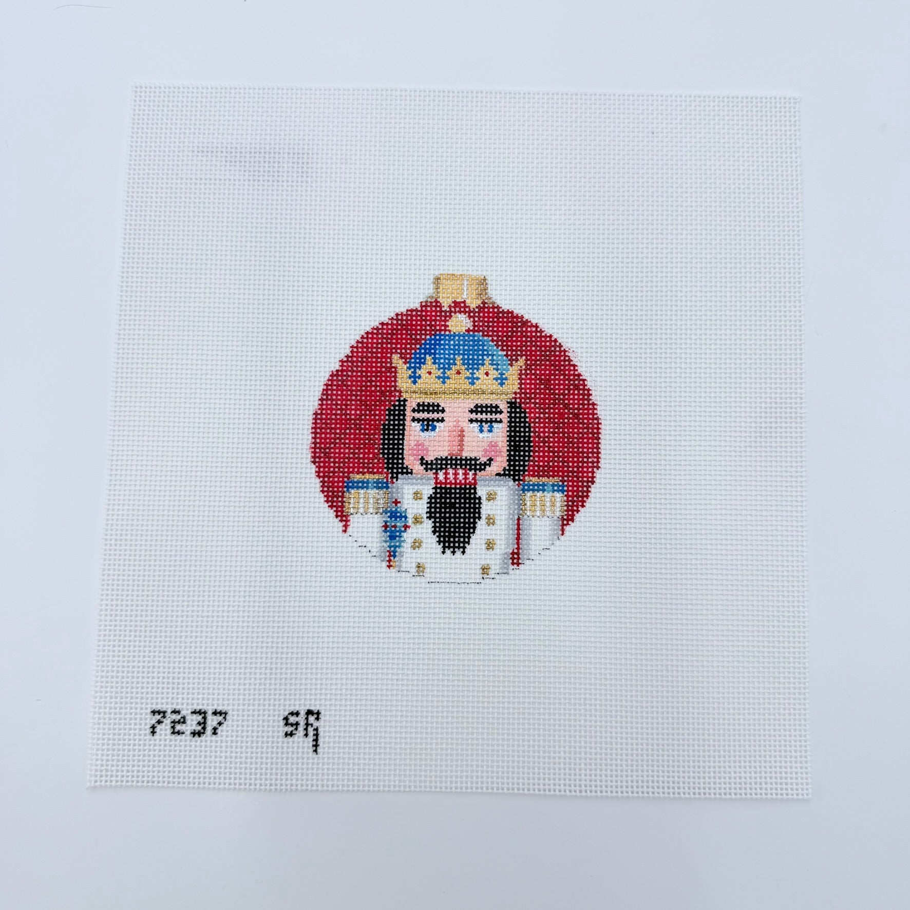 King Nutcracker Round Canvas