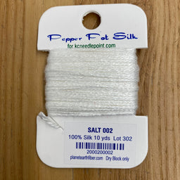Pepper Pot Silk Card 002 Salt - KC Needlepoint