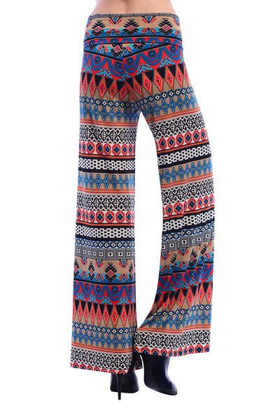 Printed Palazzo Pants – Jubilee Couture