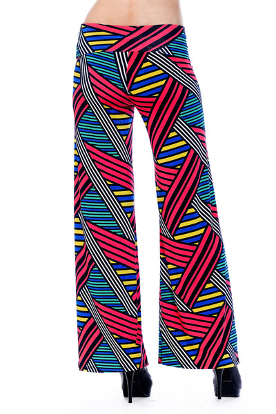 Printed Palazzo Pants – Jubilee Couture