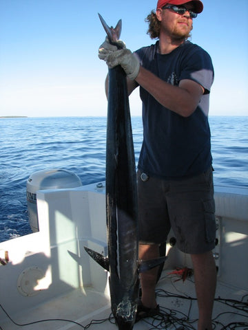 Nice 50 lb Ono (skipjack tuna) caught on a weekend fishing trip in Hawaii