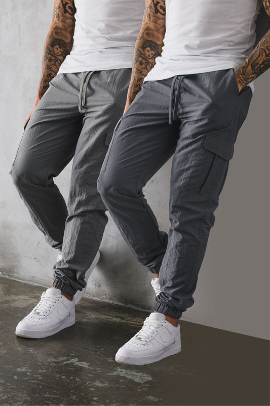 2 PACK DIVISION CARGOS - DK GREY & MID GREY – FlashPrice