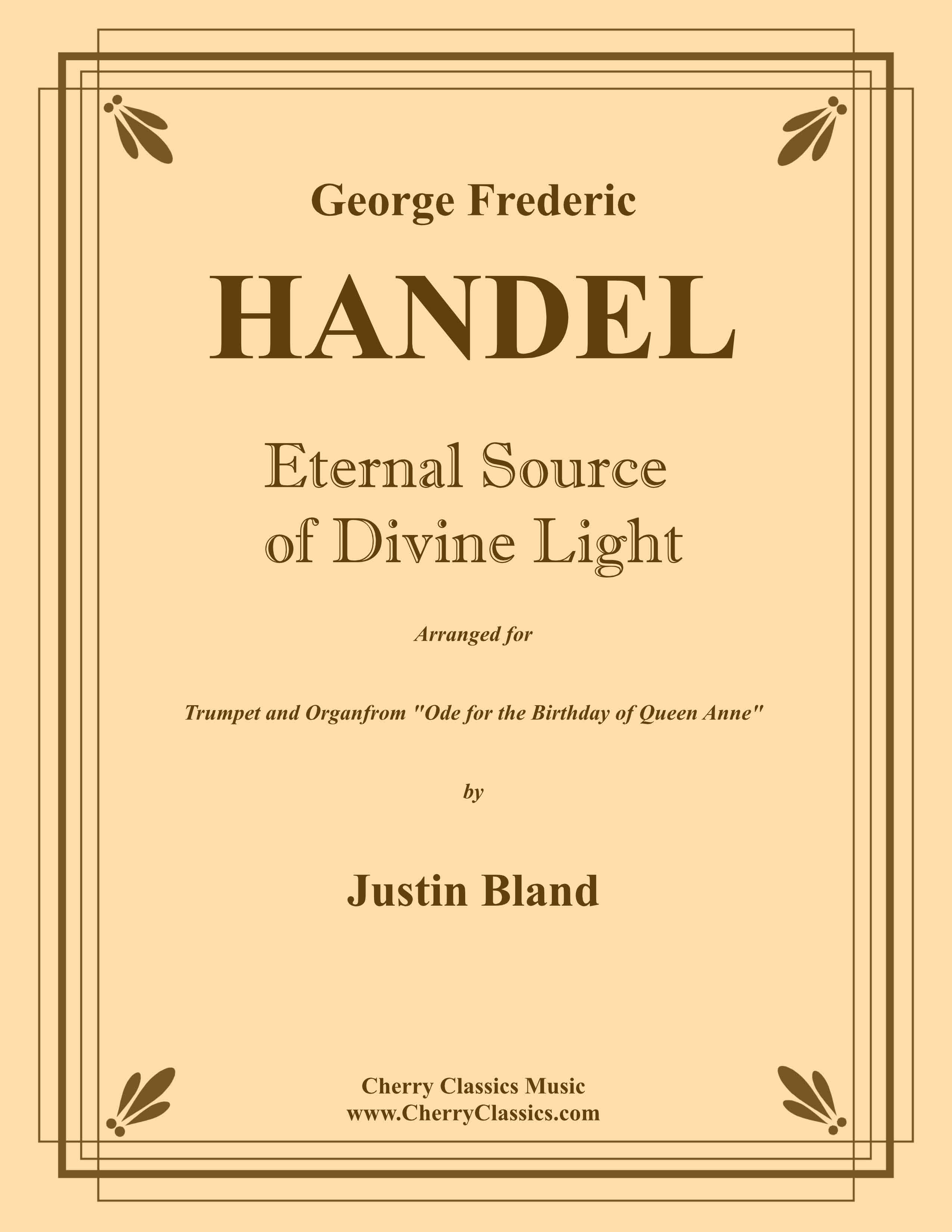 Handel Eternal Source of Light for Trumpet and Organ – Cherry Classics Music