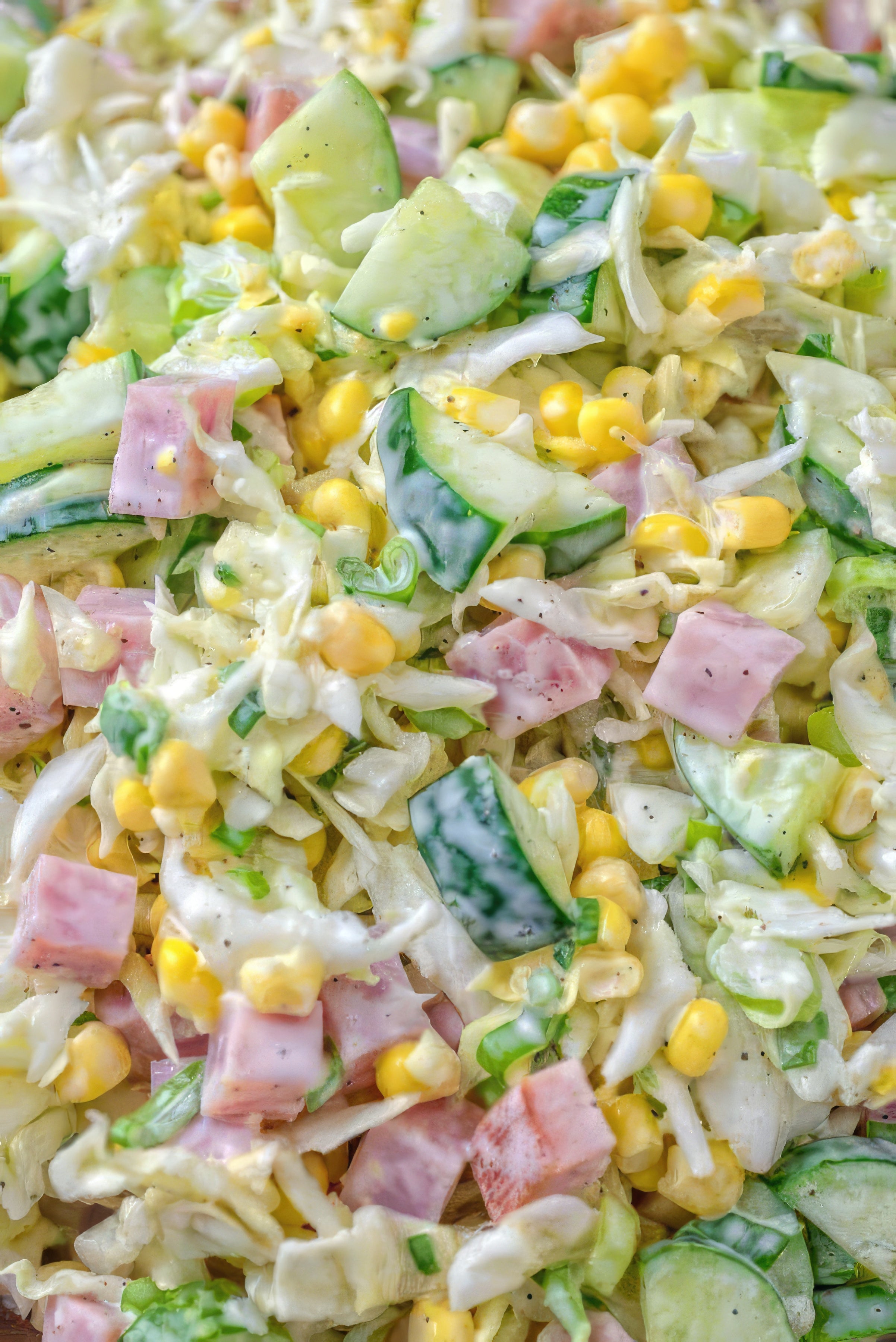 Craving-Worthy and Healthy Try Our Delicious Cabbage and Ham Salad Recipe-3