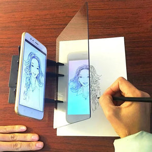 Projection Copying Board Sketching Tool Acrylic Transparent Board - ETHOS