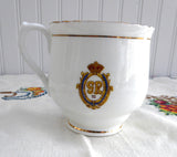Cup and Saucer Coronation 1937 King George VI Queen Elizabeth English Bone China - Antiques And Teacups - 5