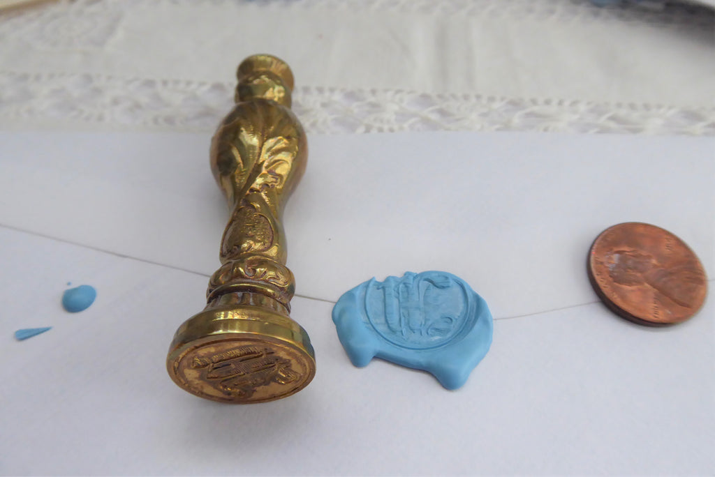 brass wax seal stamp