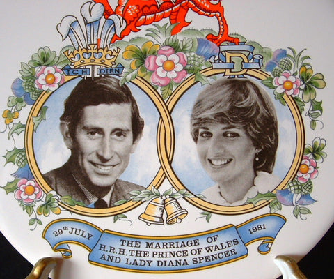 Photo for the royal wedding 1981 plate