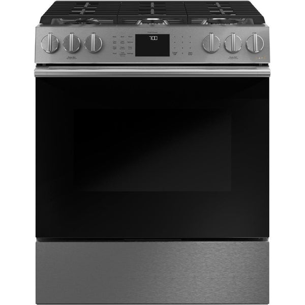 Café 30-inch Slide-In Gas Range with Warming Drawer CGS700P3MD1