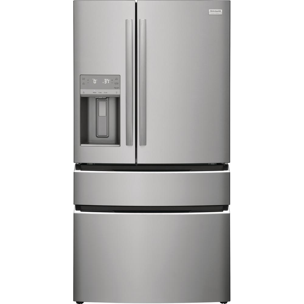 Frigidaire Gallery 36-inch, 26.3 cu. ft. French 4-Door Refrigerator with External Water and Ice Dispenser GRMS2773AF