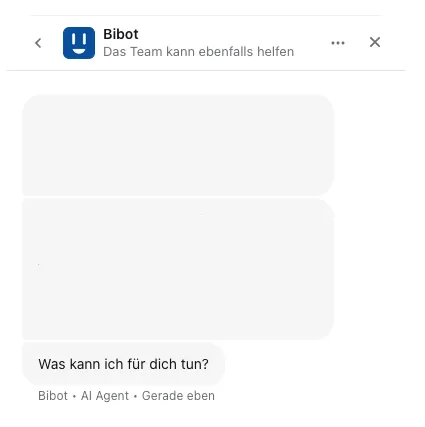 Chat mit Bibot