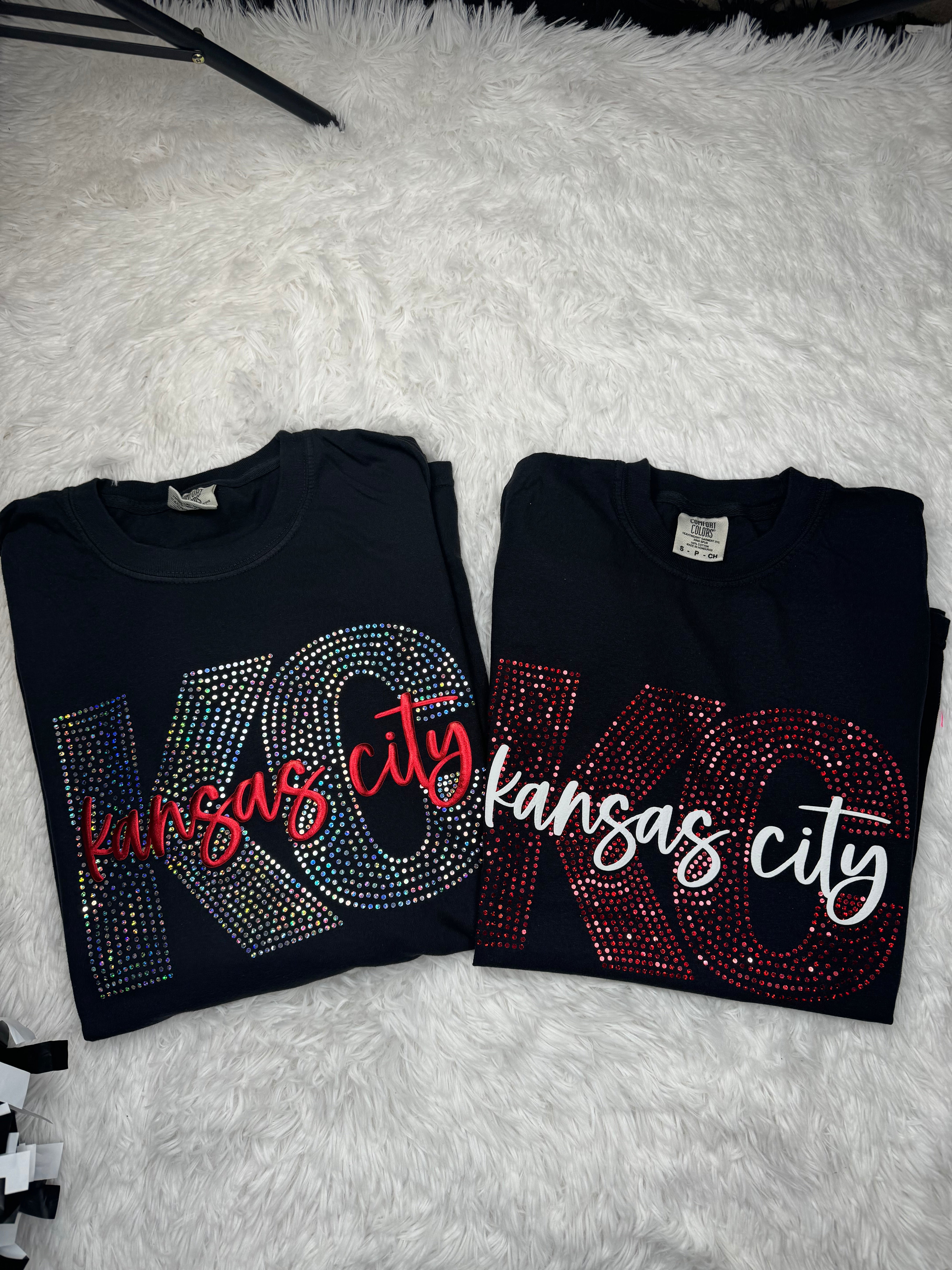 KC Spangle Tee Bling