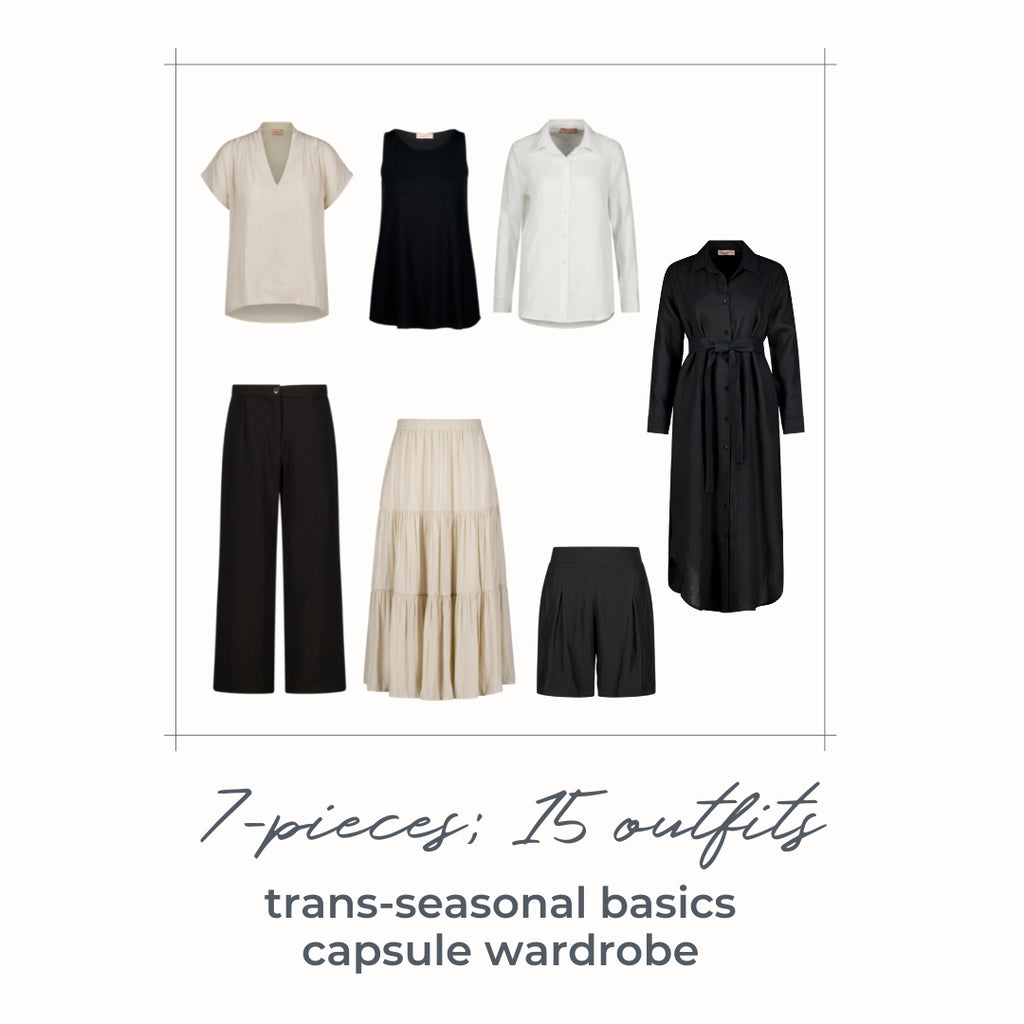 Styling You The Label capsule wardrobe featuring non-boring basics