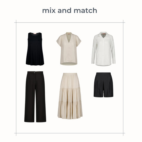 Styling You The Label capsule wardrobe featuring non-boring basics