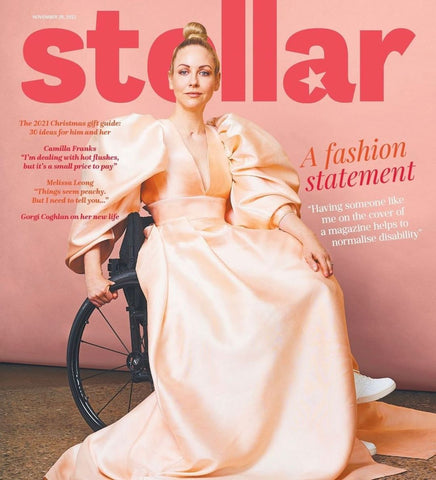 Lisa Cox on the cover of Stellar magazine