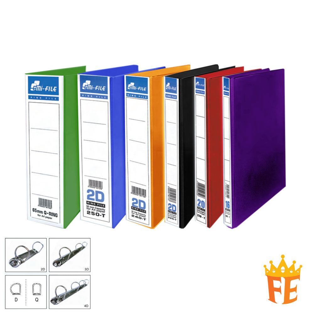 Buy Expo - Plasto Ring Binder Box File (Pack of 8) Online at Best Prices in  India