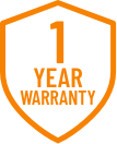 1-year warranty