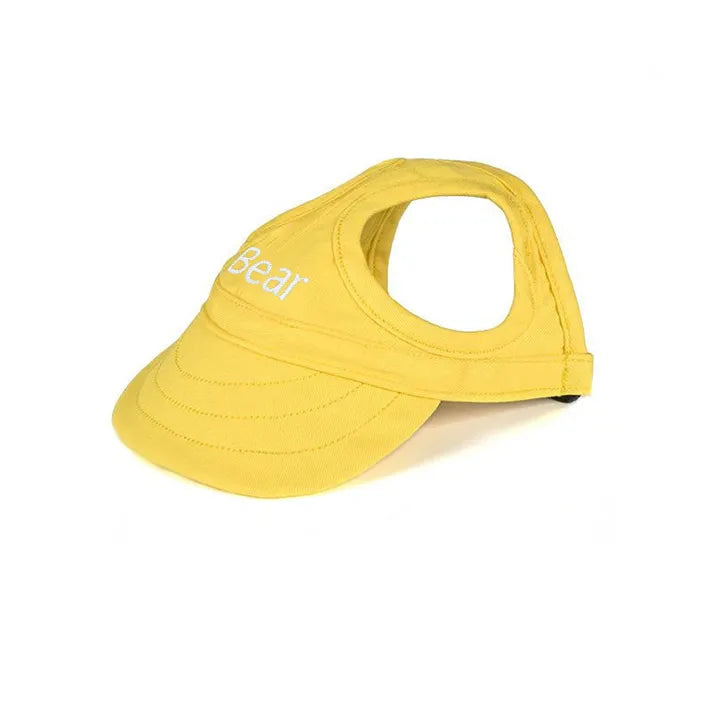 Product Image for Avelena | Hundesonnenhut für UV-Schutz, Gelb / S - Kleine Hunde (Gewicht unter 10 kg)