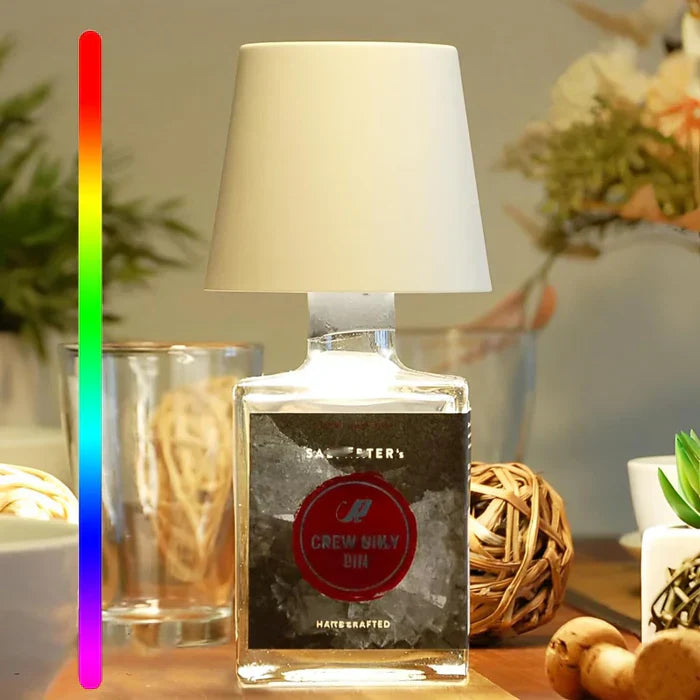 Product Image for Avelena | Stilvolle Tragbare Led Flaschenlampe, Weiß / 3 Farben