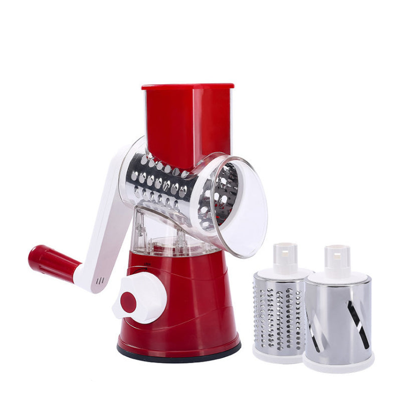 Product Image for Avelena | 3 I 1 Rotations Osten Rasp Gemüse Schneider, Rot