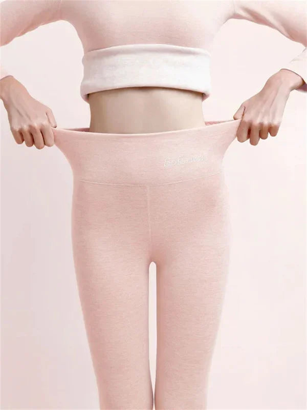 Product Image for Avelena | Fleece-Gefütterte Schlankmachende Leggings, Rosa / 2XL