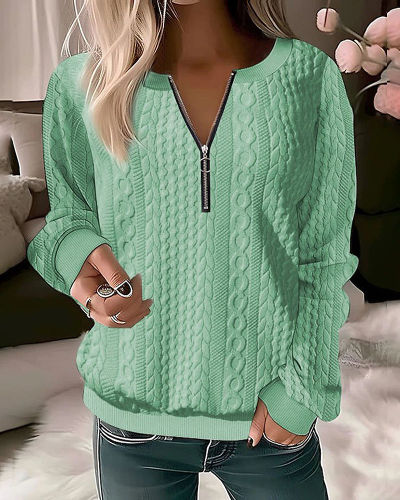 Product Image for Avelena | Annelies Warme Pullover mit Stil, Grün / XL