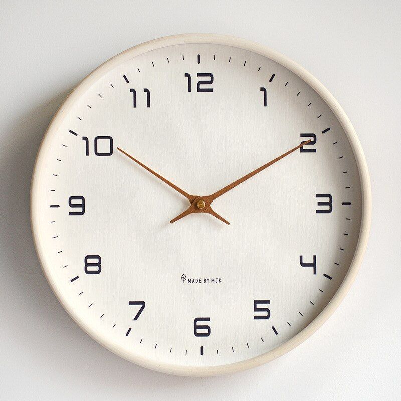 Product Image for Avelena | Wanduhr Skandinavische Einfachheit, Creme / 25x25cm