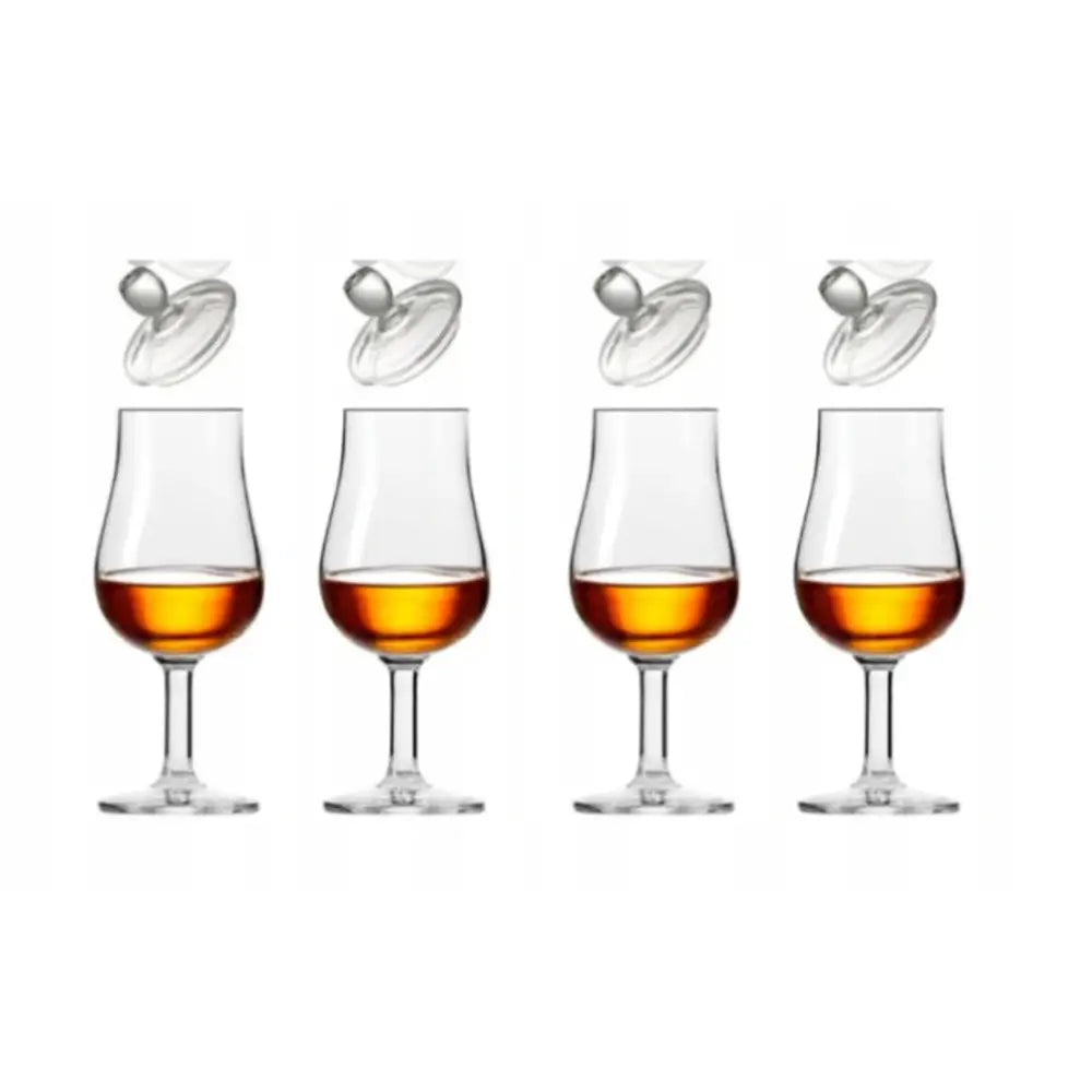 Product Image for Avelena | 4 Krosno Pure Whiskyglas, 4 Deckel