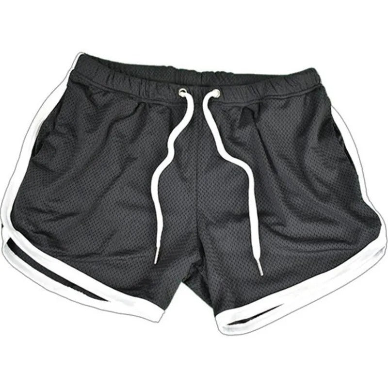 Product Image for Avelena | Sport Stil Kaki Bedruckte Herren Strakke Schwimmhose, Dunkelgrau / XL