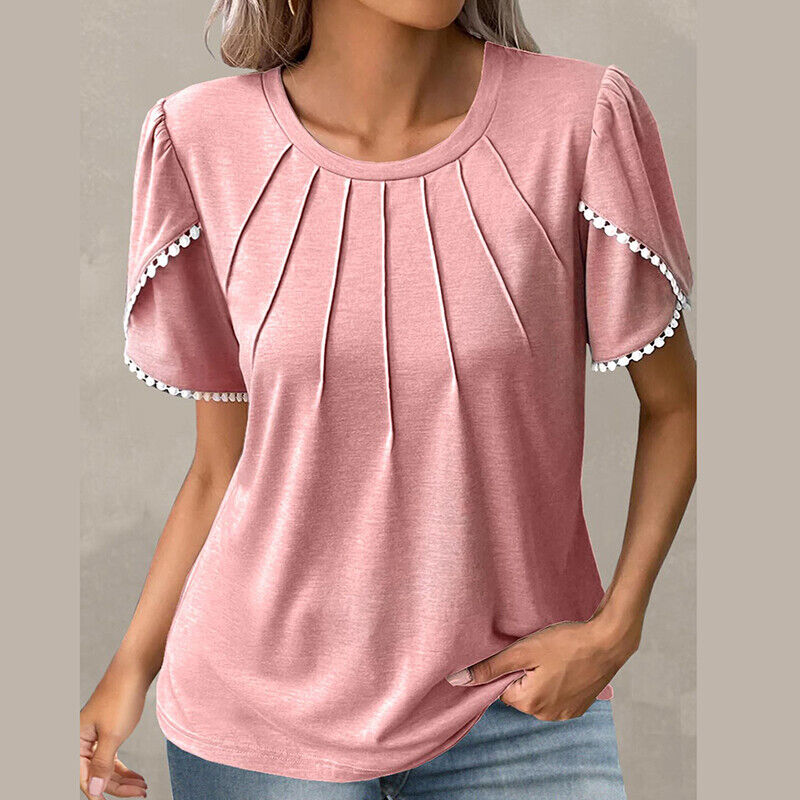 Product Image for Avelena | Modische Damen Elegante Hemden Vintage, Rosa / 5XL