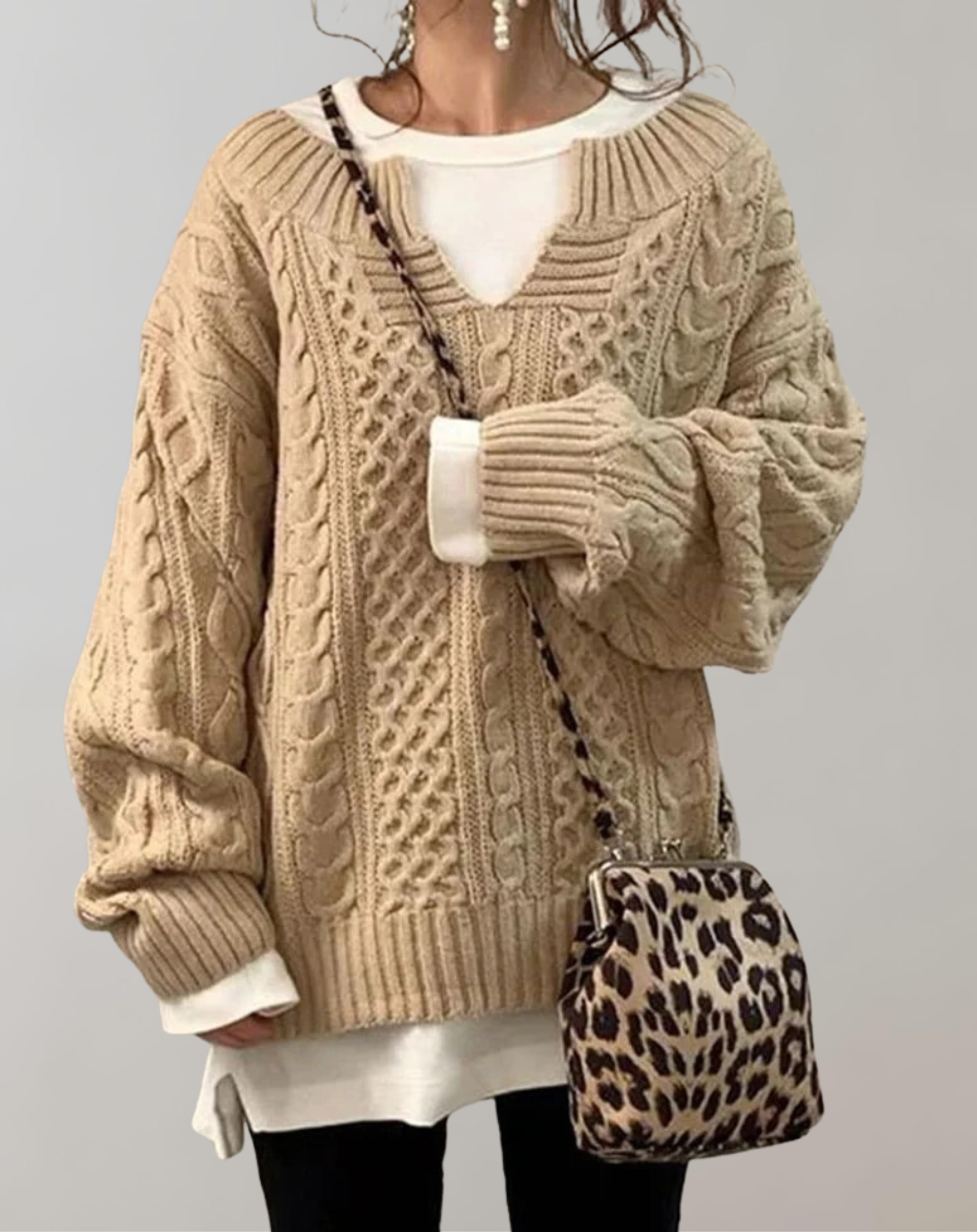 Product Image for Avelena | Damenmode Schicke Pullover, M / Beige