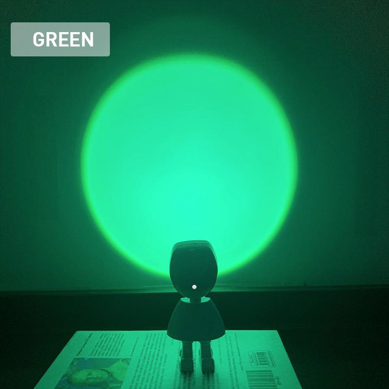 Product Image for Avelena | Romantische Moderne Roboter Sonnenuntergang Lampe, 5