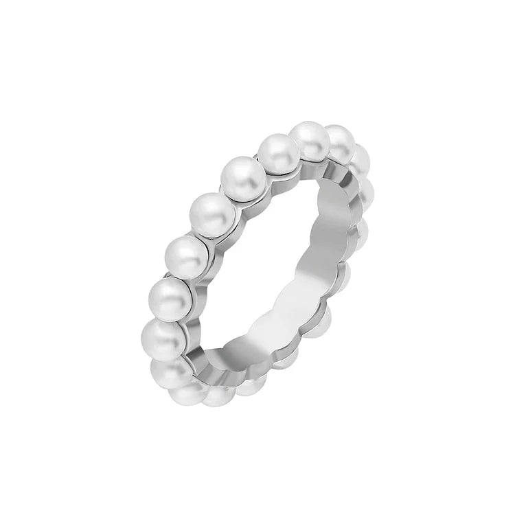 Product Image for Avelena | Perlenringe aus Raffinesse Amaris, Silber / 6