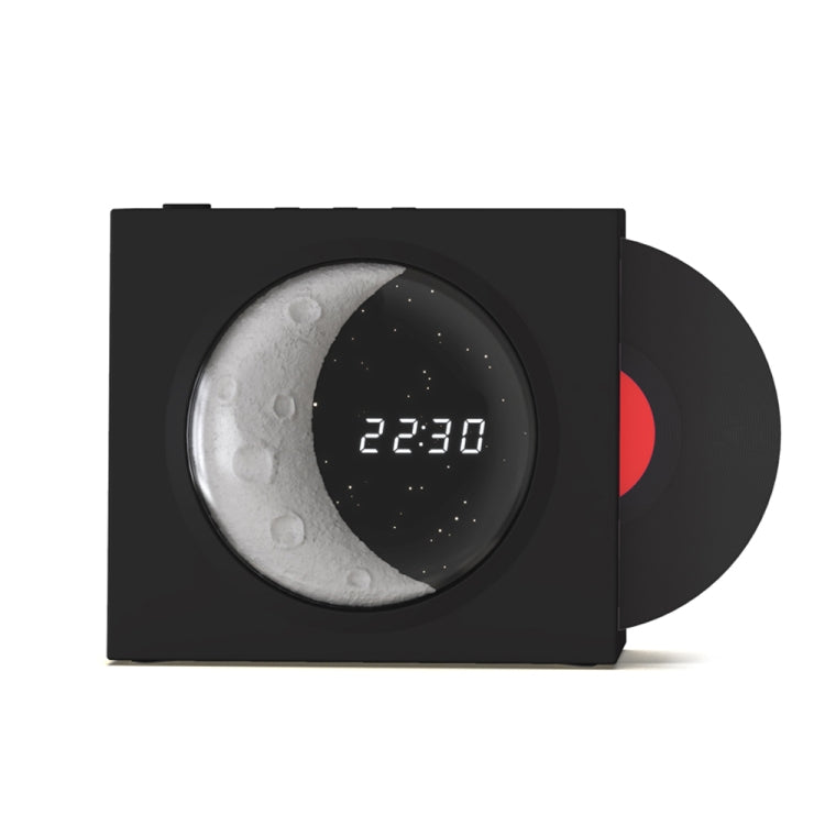 Product Image for Avelena | X09 Mond Uhr Bluetooth Lautsprecher Desktop Smart Wireless Lautsprecher (Schwarz)