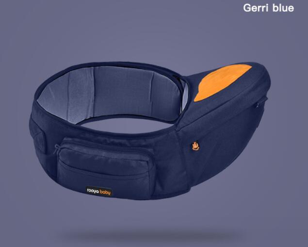 Product Image for Avelena | Multifunktioneller Hochwertiger Fronttragegurt Hüftsitztrage für Kleinkinder Taille Sitzer Babyträger, Gerri blau