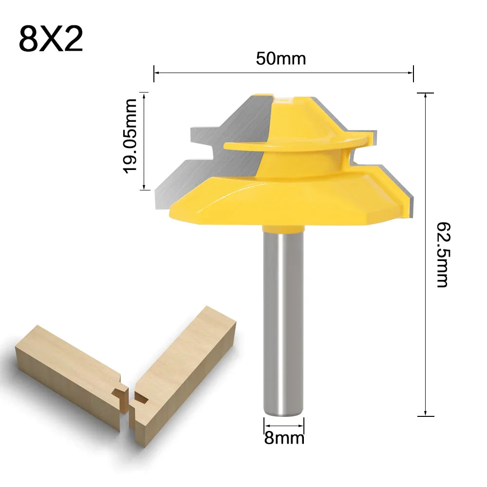 Product Image for Avelena | Winkelverschluss 45 Grad Sperrbare Schneidemaschine, 8X50.8