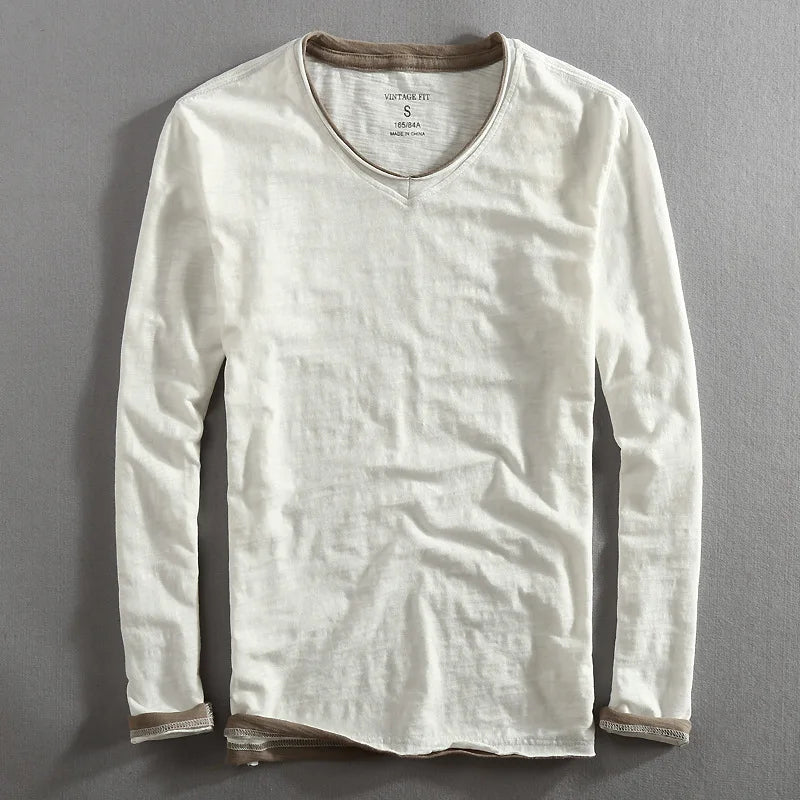 Product Image for Avelena | Niek Zeitlos Japanisches T-Shirt, Weiß / S
