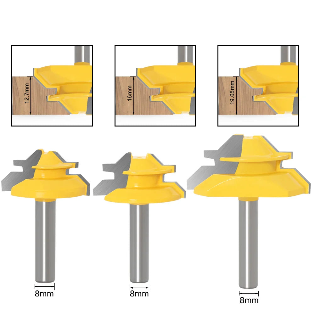 Product Image for Avelena | Winkelverschluss 45 Grad Sperrbare Schneidemaschine, 3PCS