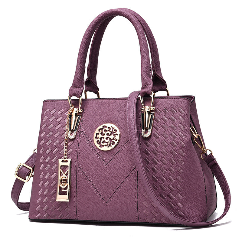 Product Image for Avelena | Tasche Stilvolle Vegane Leder Schultertasche, Lila